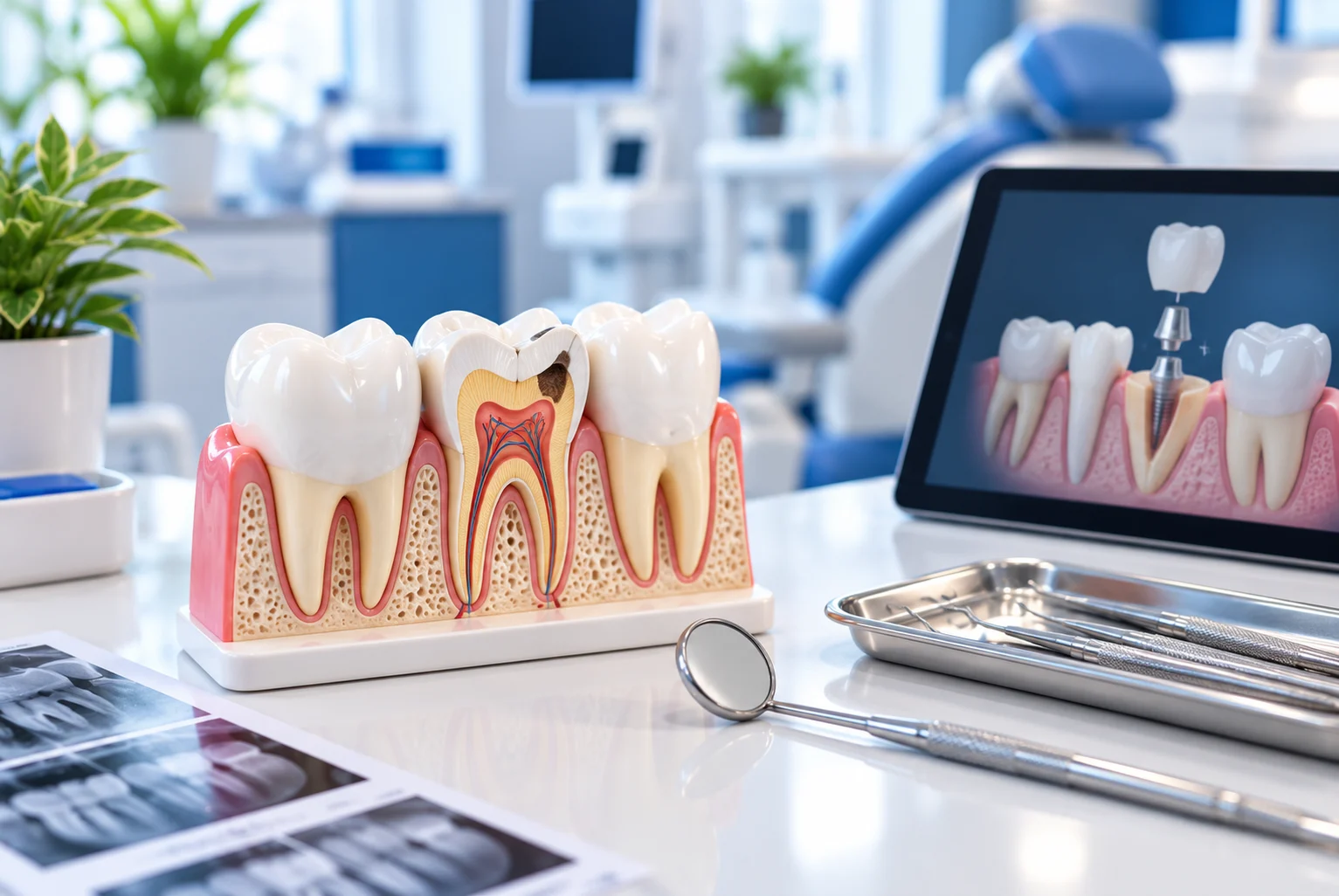 Personalized root canal and restorative dental consultation